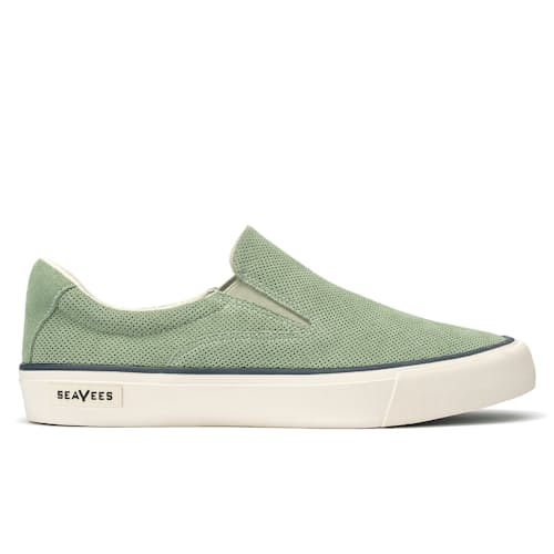 laydown image of Hawthorne Slip-on (perforated suede upper)
