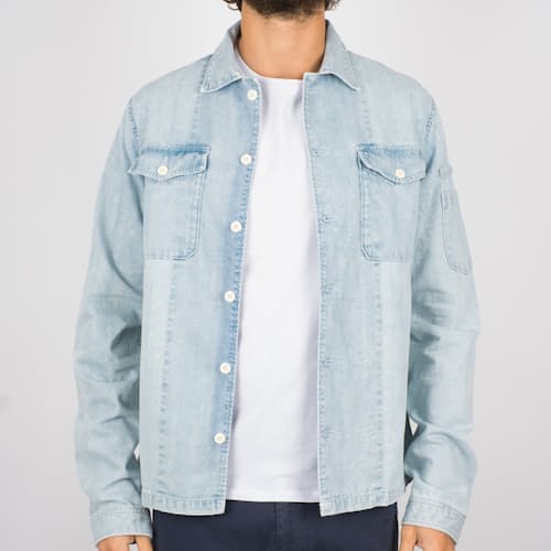 laydown image of Champ Denim