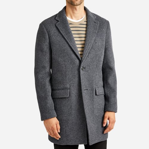 laydown image of Grant Topcoat