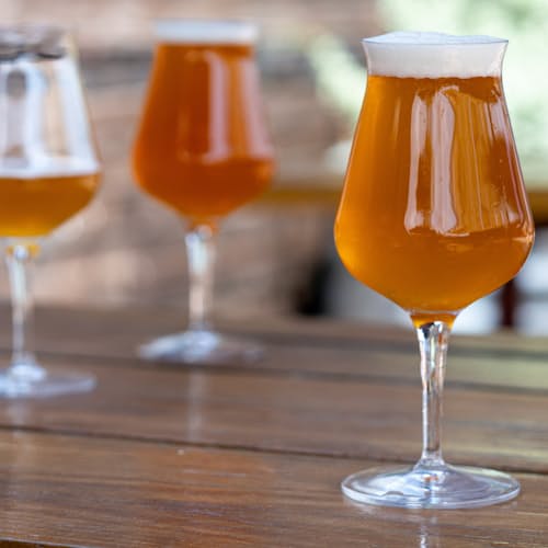 laydown image of TeKu Beer Glasses - Set of 4