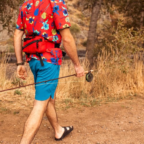 laydown image of River Shorts