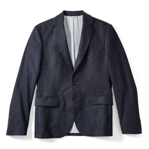 laydown image of Stretch Wool Blazer
