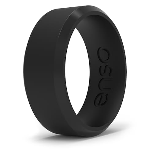 laydown image of Bevel Classic Silicone Ring