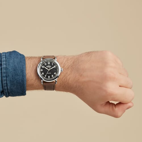 laydown image of The Runwell Automatic Watch