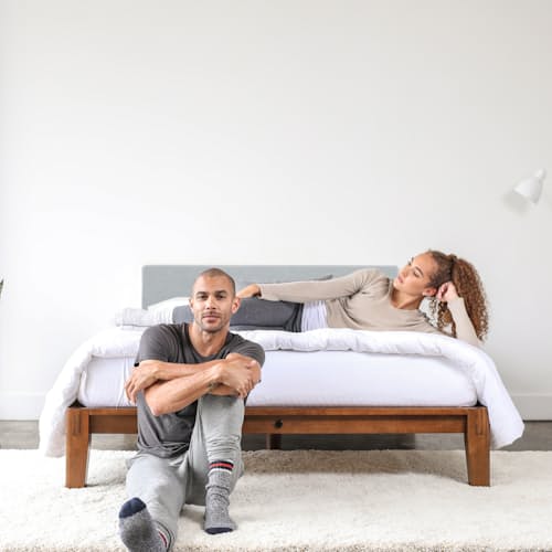 laydown image of The Bed - Queen