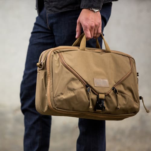 laydown image of 3-Way Briefcase - 22L