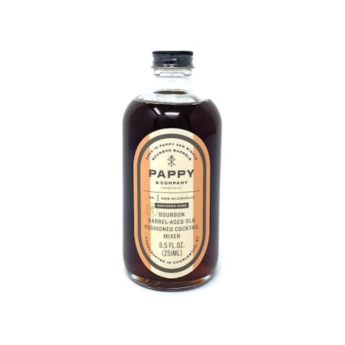 laydown image of Bourbon Barrel-Aged Old Fashioned Cocktail Mixer