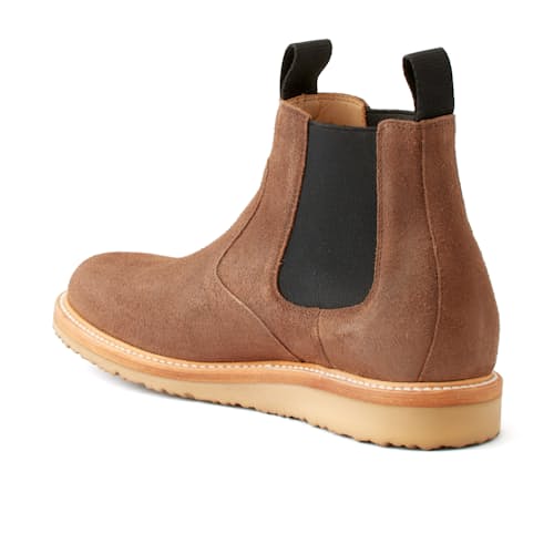 laydown image of Work Wedge Chelsea Boot