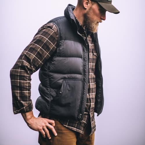 laydown image of Western Flannel Shirt