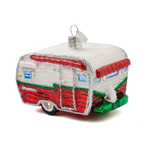 laydown image of Travel Trailer Ornament