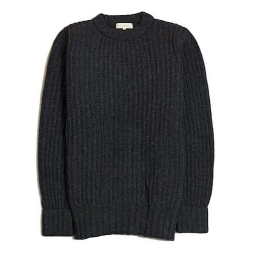 laydown image of Tanner Rib Wool Knit