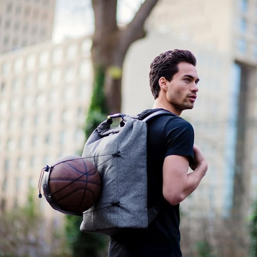 laydown image of Urban Anti-Theft Backpack