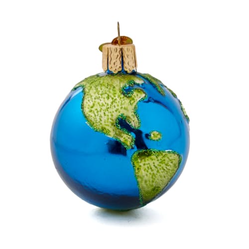 laydown image of Planet Earth Ornament