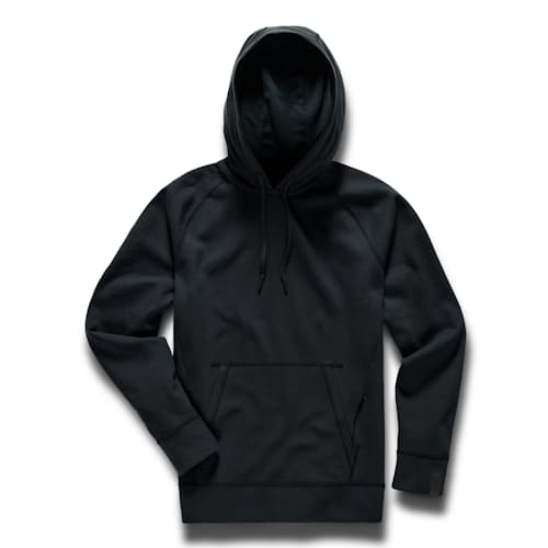 laydown image of Midweight Technical Popover Hoodie