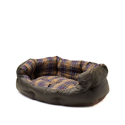 laydown image of Barbour Wax Cot Bed