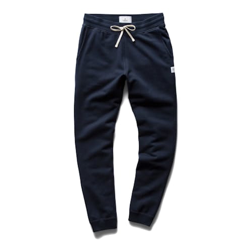 laydown image of Midweight Terry Slim Sweatpant