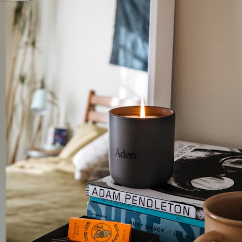 laydown image of The Study Candle
