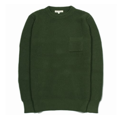 laydown image of Joe Crew Pocket Knit