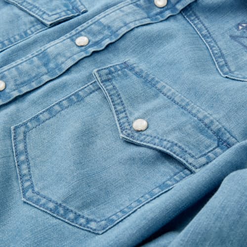 laydown detail image of Tonopah Western Pearl Snap Shirt
