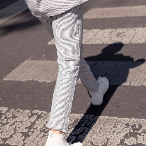 lifestyle image of Cham Linen Pants