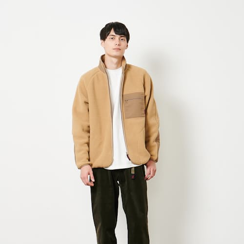 laydown image of Boa Fleece Jacket