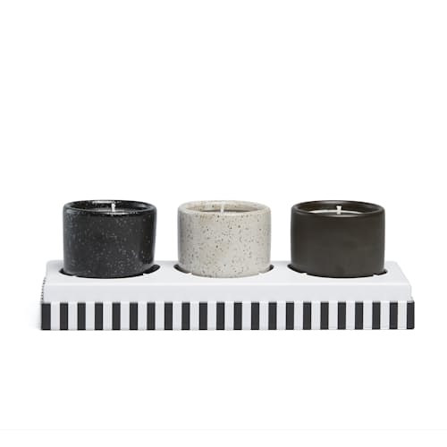 laydown image of 3 Candle Gift Box Set