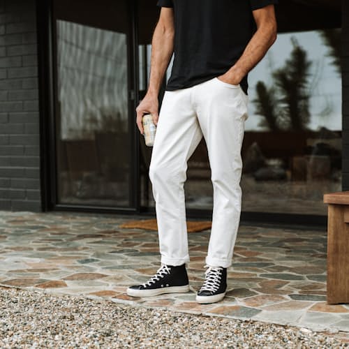 lifestyle image of 365 Pant - HB Slim
