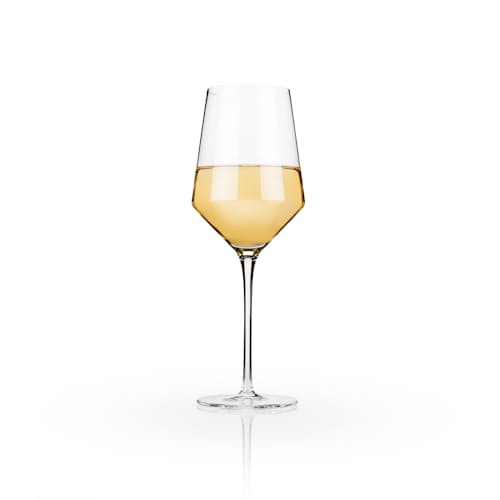 laydown image of White Wine Glass Set