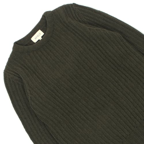 laydown image of Tanner Ribbed Knit