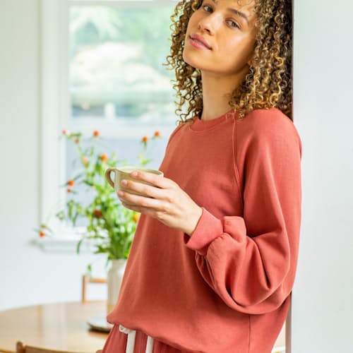 laydown image of Women's Luella Sweatshirt