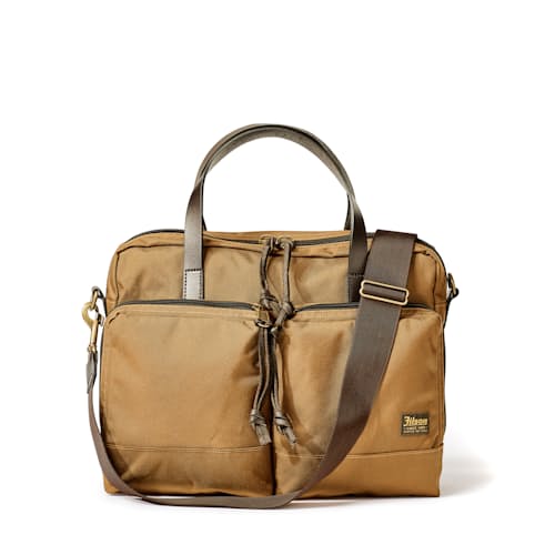 laydown image of Dryden Ballistic Nylon Briefcase - 14L