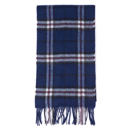 laydown image of Barbour New Check Scarf