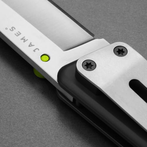laydown image of The Chapter Knife - Serrated