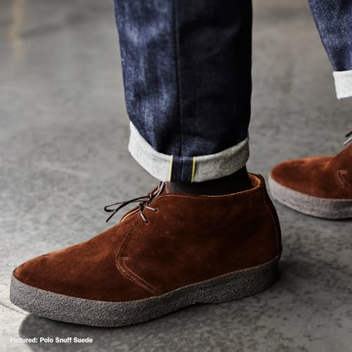 laydown image of Hi-top Chukka