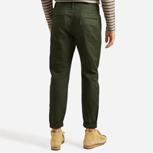 laydown image of Canvas Jogger