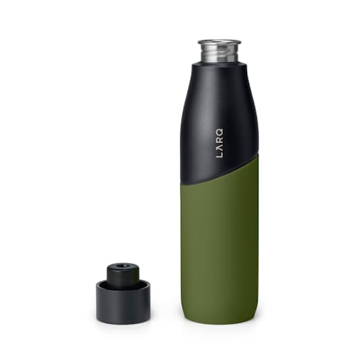 laydown image of Larq Movement Terra Edition - Self Sanitizing Water Bottle