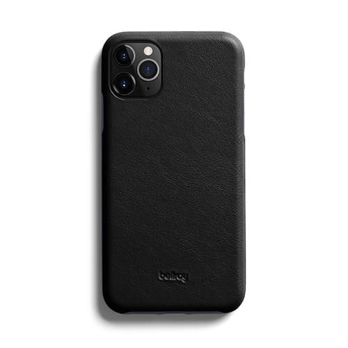 laydown image of iPhone 11 Pro Leather Case