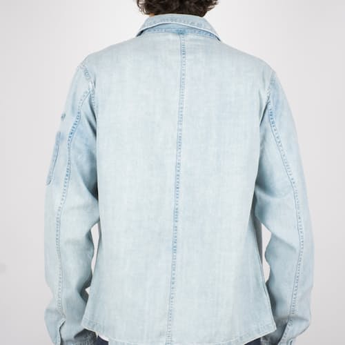 laydown image of Champ Denim