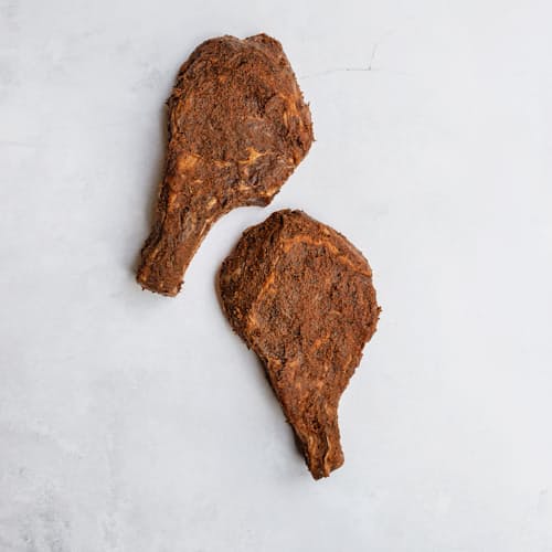 laydown image of Bone in Ribeye Gift Set