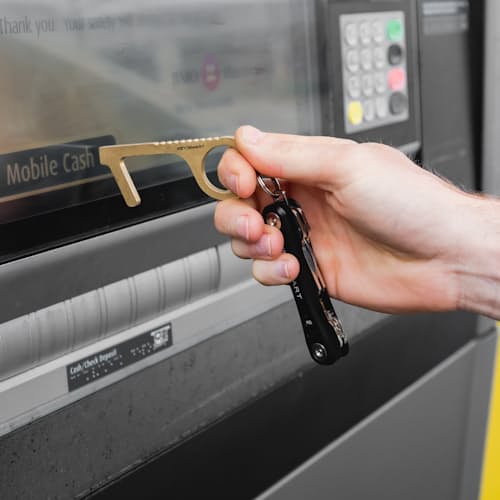 laydown image of CleanKey - Antimicrobial Hand Tool + Door Opener