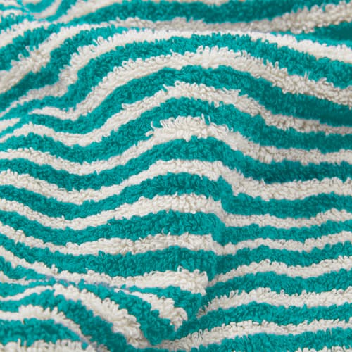 laydown image of Striped Beach Towel