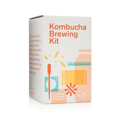 laydown image of Kombucha Brewing Kit