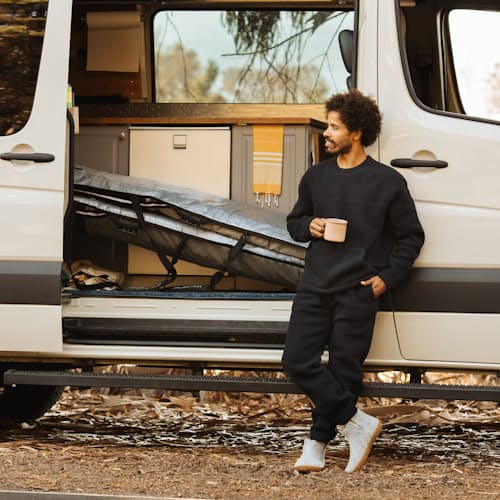 laydown image of Dawn Patrol Fleece Sweatpant