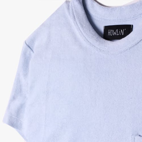 laydown image of Fons Terry Pocket Tee