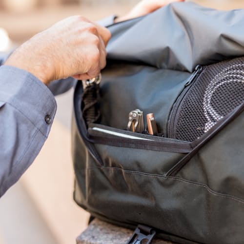 laydown image of 3-Way Briefcase - 22L