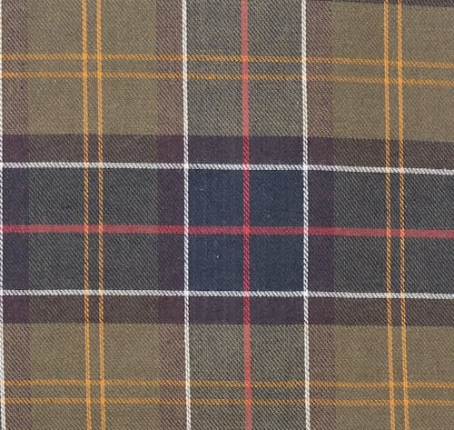 laydown image of Barbour Wax Cotton Dog Bed 24in