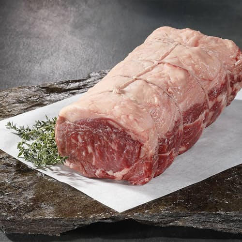 laydown image of American Wagyu Black Grade Manhattan Roast