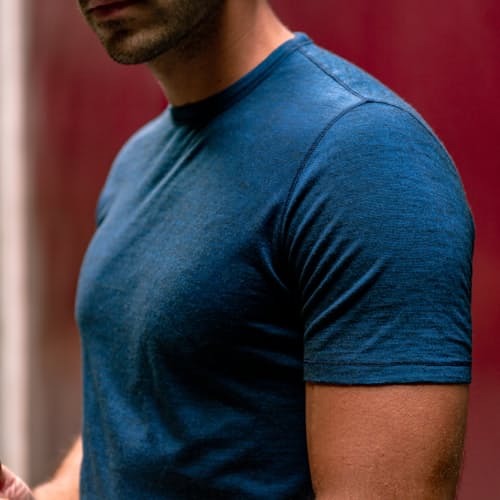 laydown image of 72-Hour Merino Tencel Tee