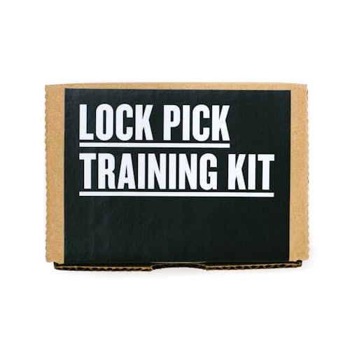 laydown image of Lock Pick Training Kit