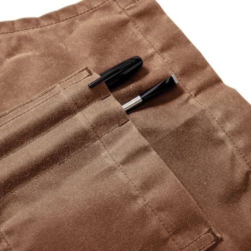 laydown image of Brad Leone Waxed Apron